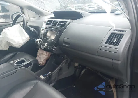 2013 Toyota Prius V Five from USA, damaged, VIN JTDZN3EU9D3204774